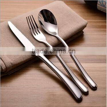 High class stainless steel 4pcs cutlery set made in china