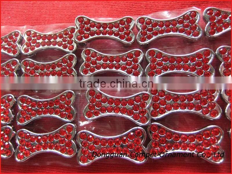 Produce 10 mm slide charm bone DIY zinc alloy accessories