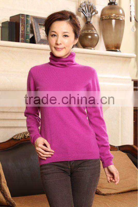 100% pure cashmere jumper /women sweater basic design