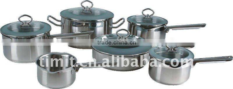 High quality 8PCS Stainless steel cookware set