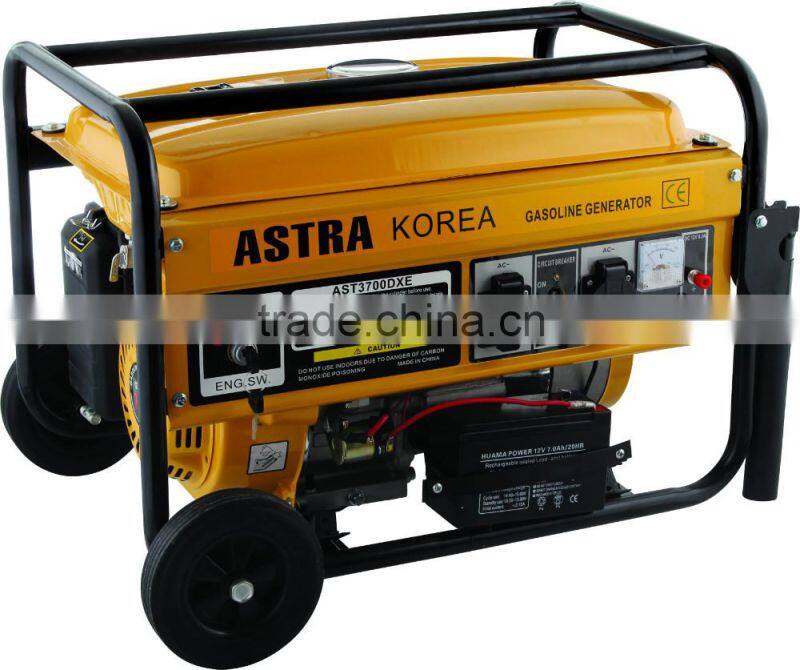 ASTRA KOREA Gasoline Generator ,2kw 3kw 4kw 5kw 6kw High Quality Copper /Aluminium wire factory pice
