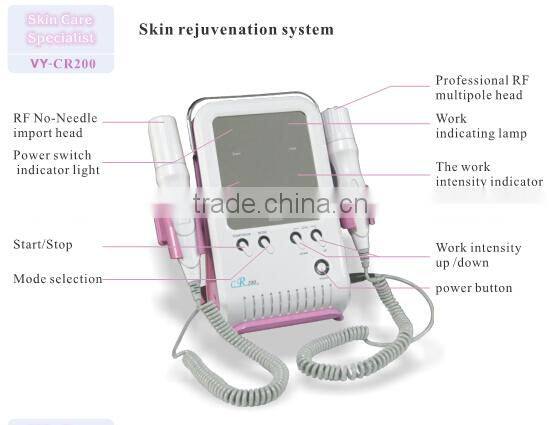 No-needle mesotherapy RF face lift machine