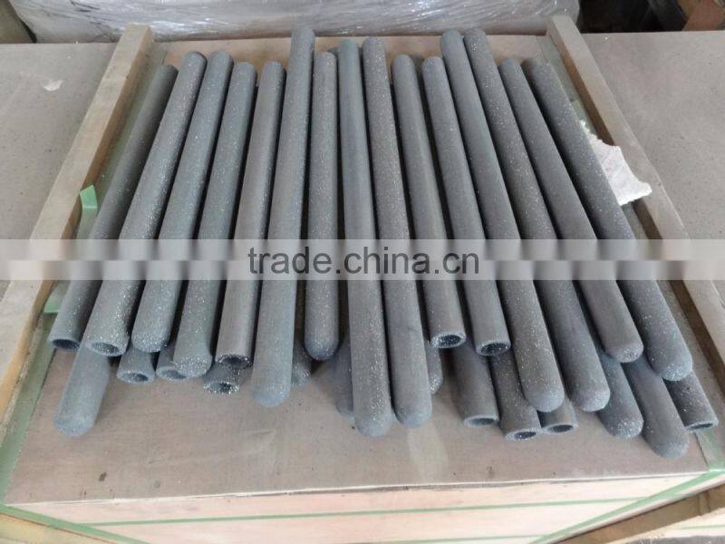 Thermocouple Protection Black Ceramic Tube