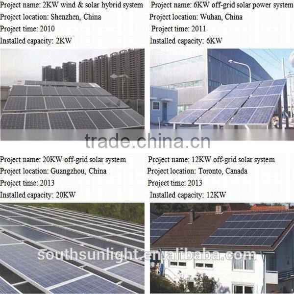 5KW on grid and off grid solar power system