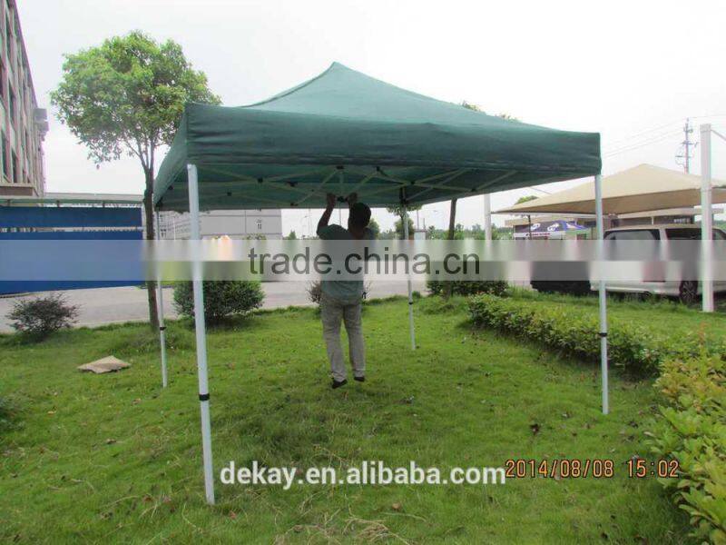 10X10 ez up cheap new design steel hexagon frame tent