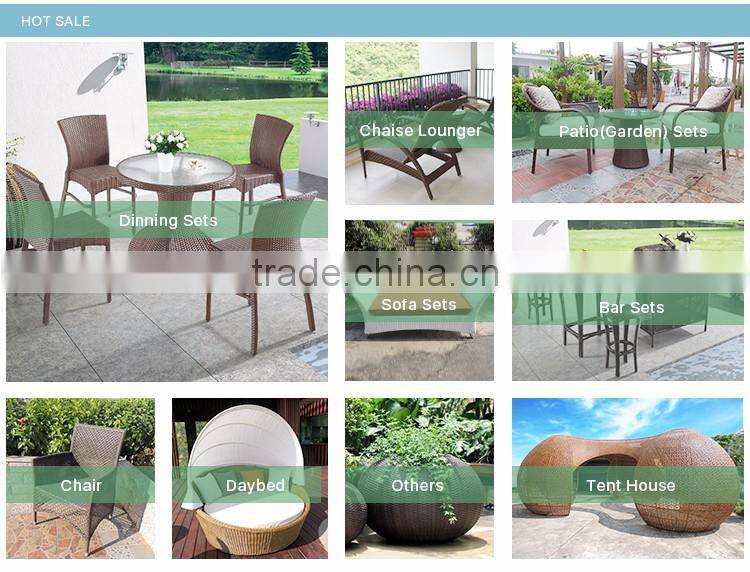 Chinese Cheap Wooden Aluminum frame 3 Meter Square Outdoor Rattan Garden Gazebo