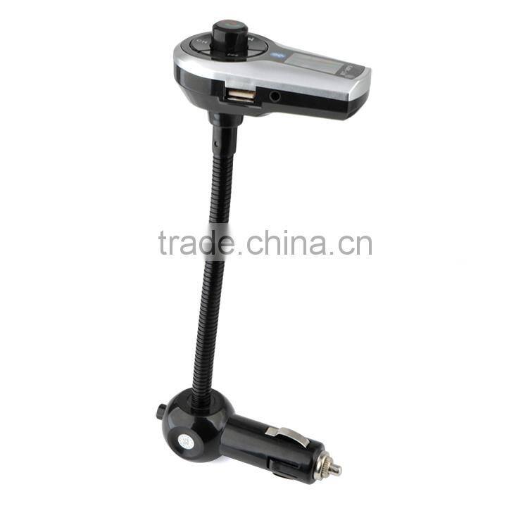 Car Kit Mp3 Player Universal Wireless Fm Transmitter Radio Adapter Car Mp3 Player with 3.5mm Audio Plug and USB Car Charger