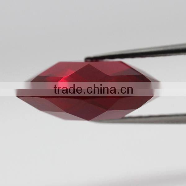fashion oval Synthetic Corundum Ruby Price 5#