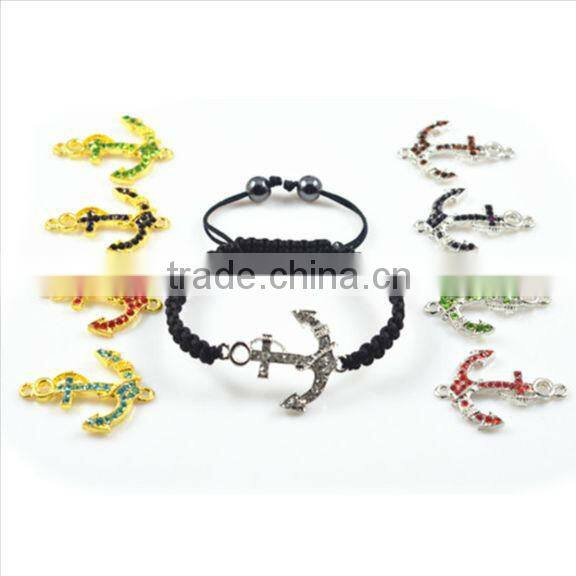 2013 Unique style fashion design inlay diamond palm alloy accessories