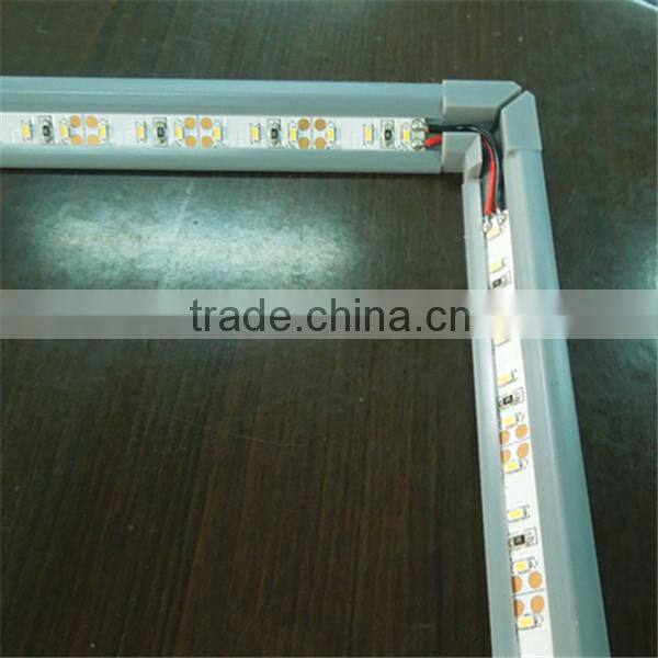Square plastic frame for LED panel light