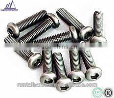 Stainless steel 304 pan head hex screw bolts