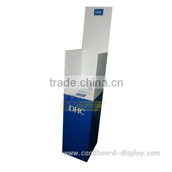 cardboard display floor stand for cosmetic retails