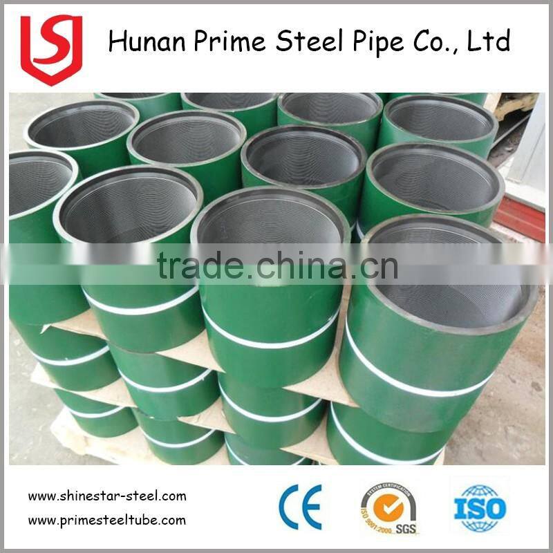 Best price for ERW carbon steel well casing lined pipe used for petrol, natural gas and coal bed gas delivery