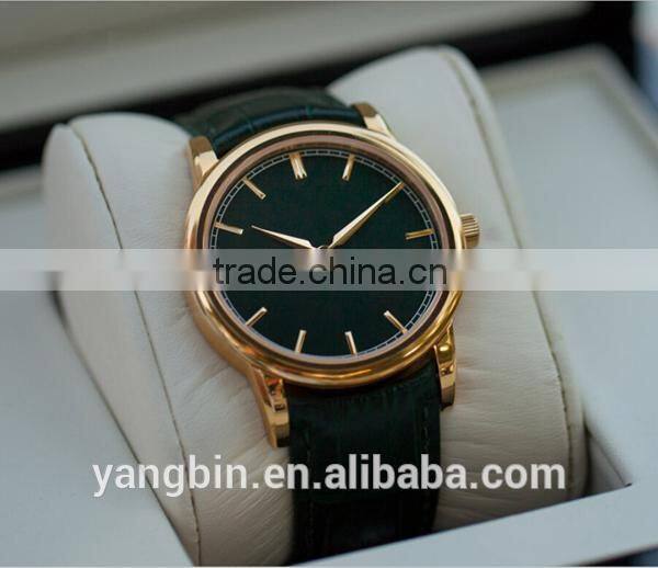 CE approved japan movt roma numbers sliver watch