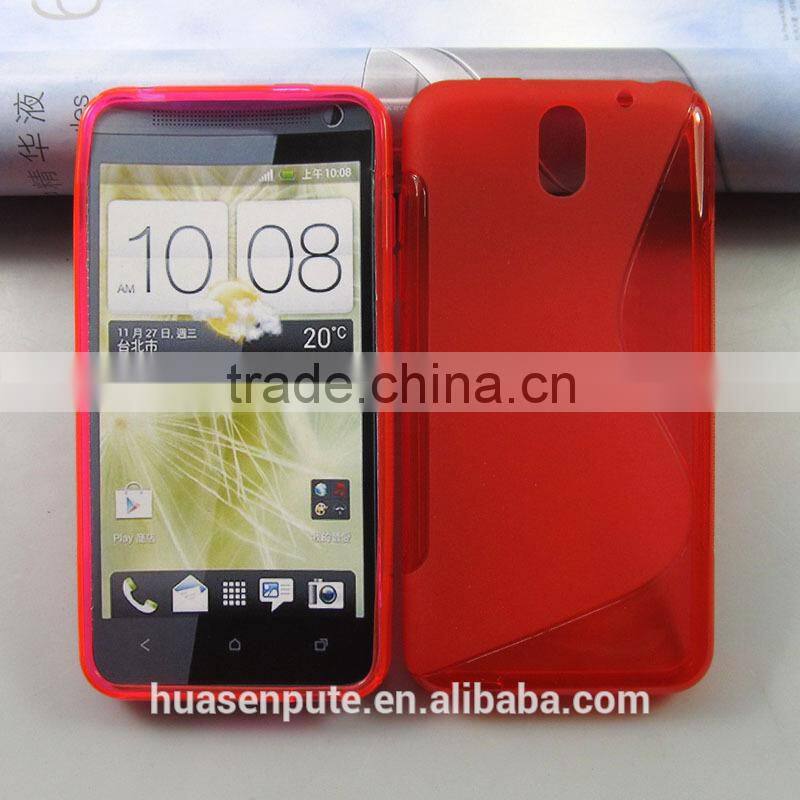 Hot sell !!Newest For HTC desire 610t TPU S Line Gel soft case