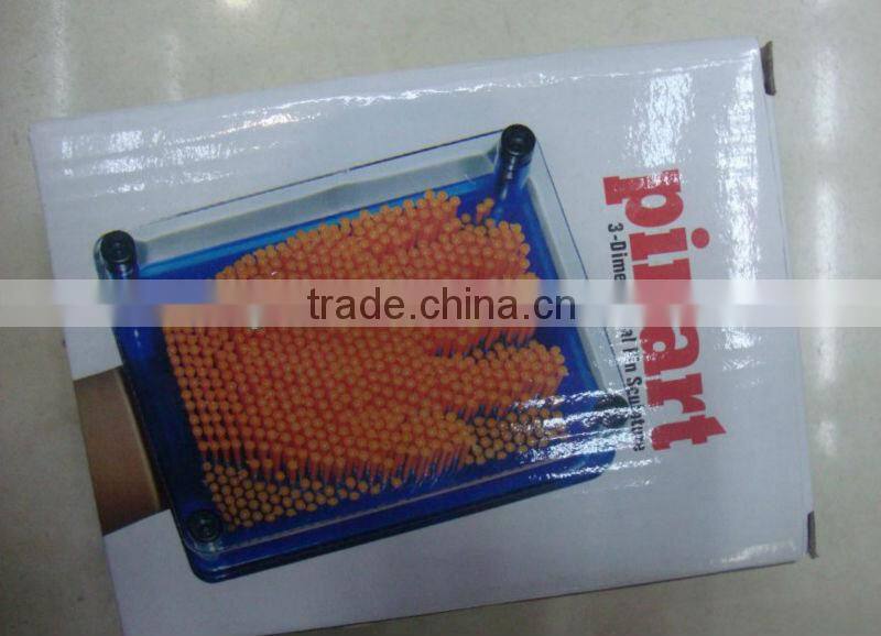Novelty Toy/Promotional Gift/Plastic 3D Pin Art/Educational Toy