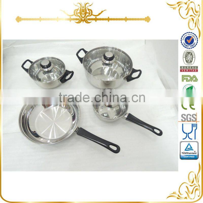 Cheapest 7pcs cookware MSF-3963