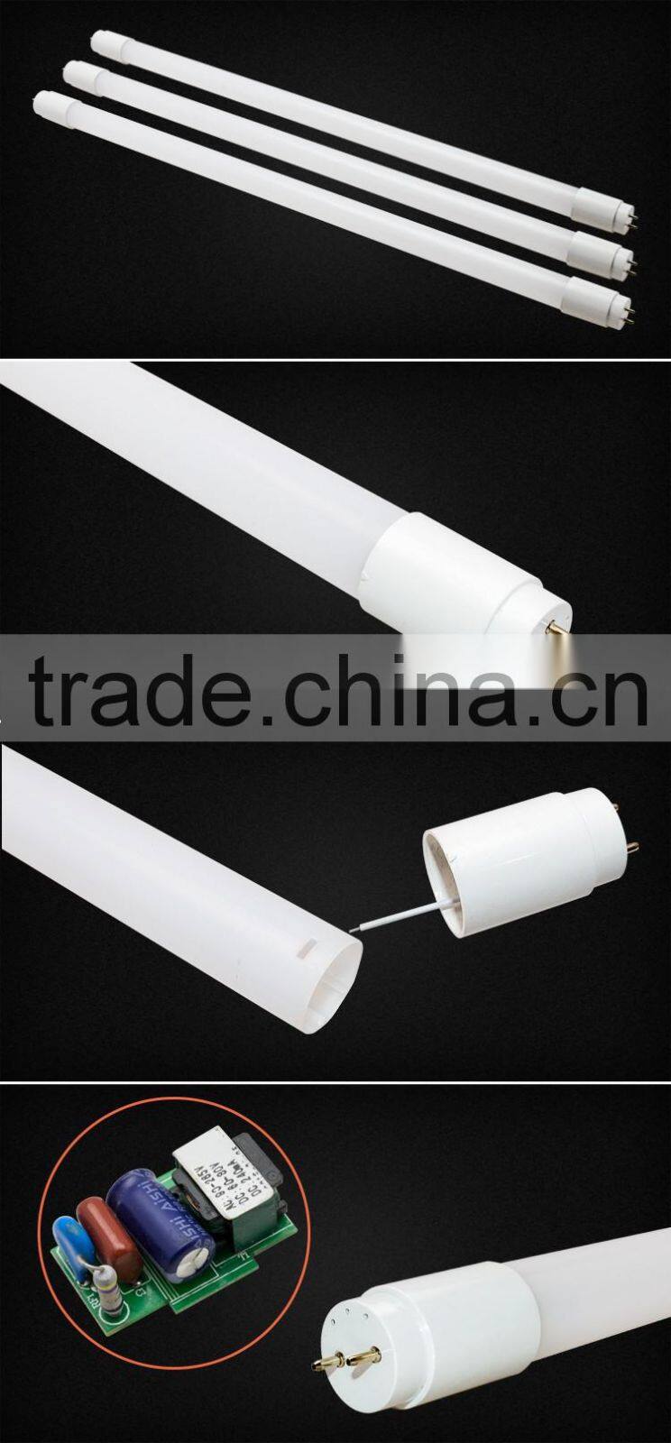 Dongguan factory specialize in led tube replacement fluorescent t8 tube 7-25W LED fluorescent t8 tube series