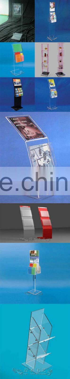 Hot sale cross acrylic CD display rack