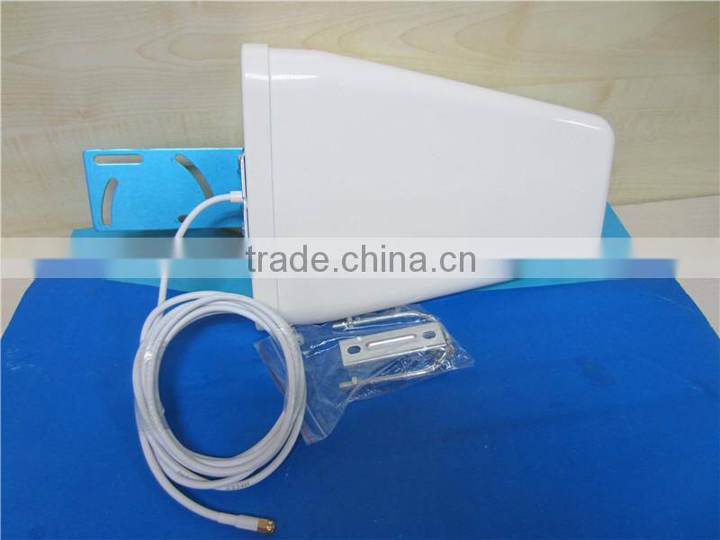 800-2500mhz Outdoor Antenna 3G GSM Outside Directional LPDA Antenna for Signal Booster Repeater with 10m Cable