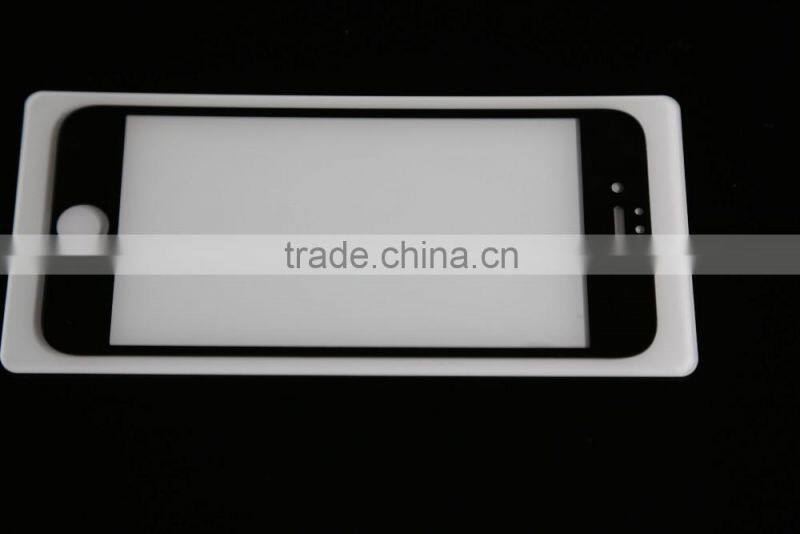 Factory offer free sample silk printed otao full cover tempered glass for iphone 6 s mobile phones