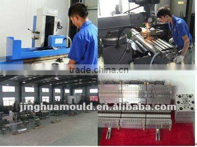 Extrusion mould for WPC PE floor/extrusion mould for wpc pe wood plastic floor/wpc hollow decking floor panel mould