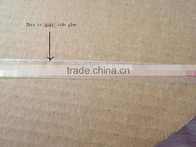HDPE seal tape adhesive seal tape self adhesive sealing tape used to seal opp bag