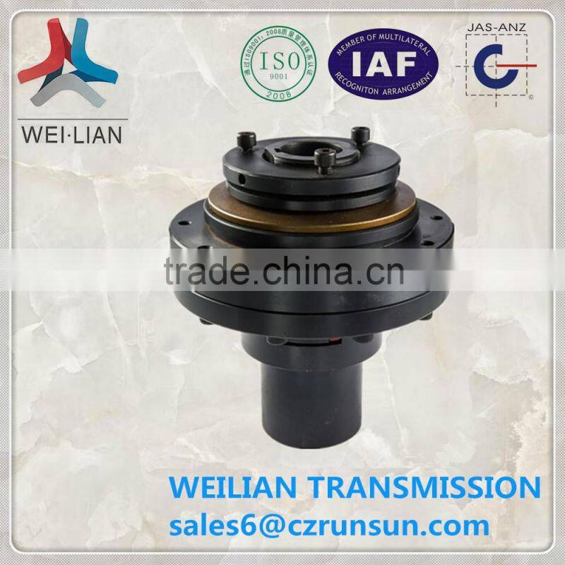flexible 12 spline shaft hydraulic quick coupling overload protection