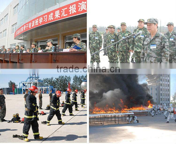 Aramid material fire protection hood