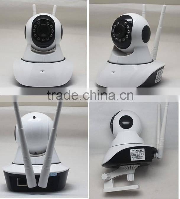 low power dome wireless wifi alarm camera 720p HD IP camera H.264 compression support 32GB TFT card 2 way audio intercom camera