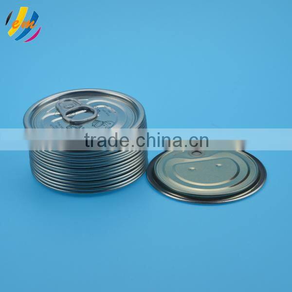 round full opening tin easy open end tab