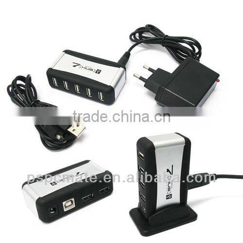 4 ports USB 2.0 aluminum usb hubs PS-H0076
