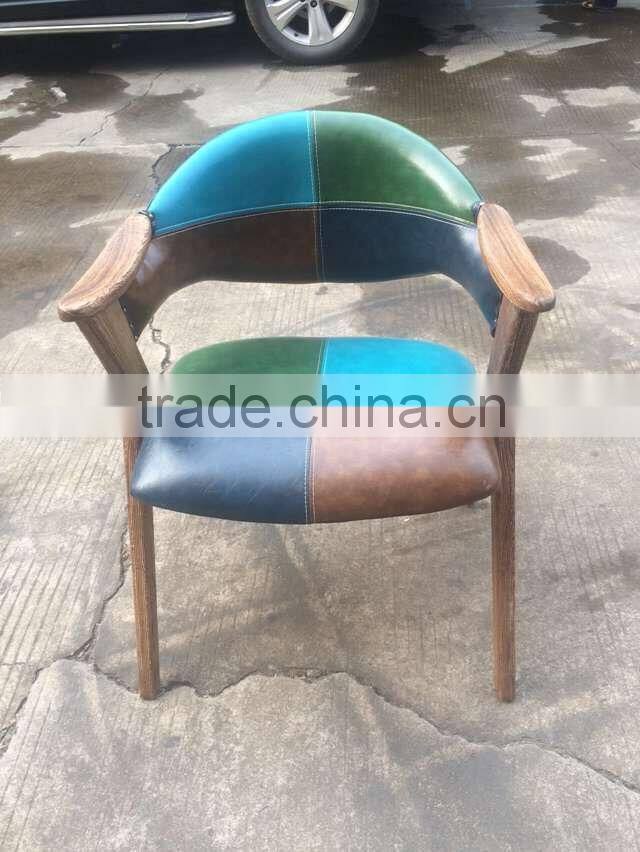 cheap hotel dining bistro chair ash wood furniture