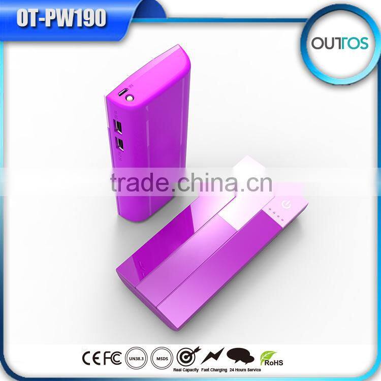 new arrival 10000mah best mobile charger battery bank flash light