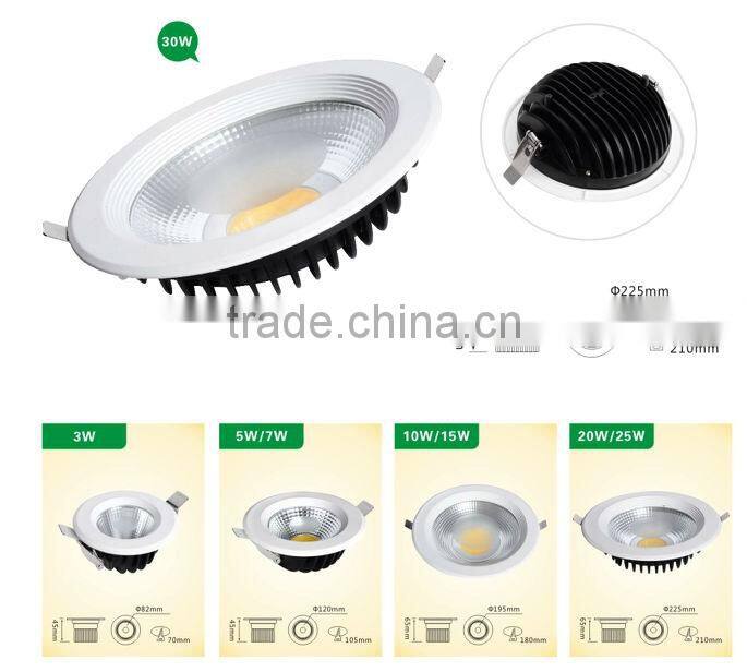 Super workmanship harga lampu downlight led
