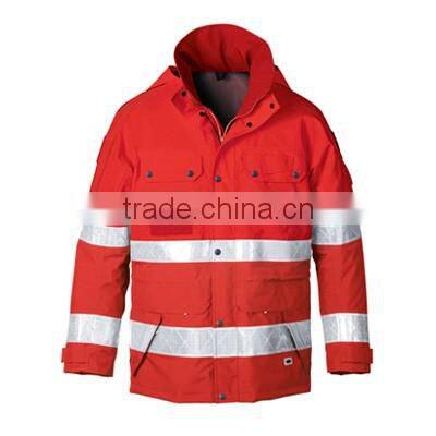 Hi-Vis Flame Retardant rescure workwear With Reflective Tape