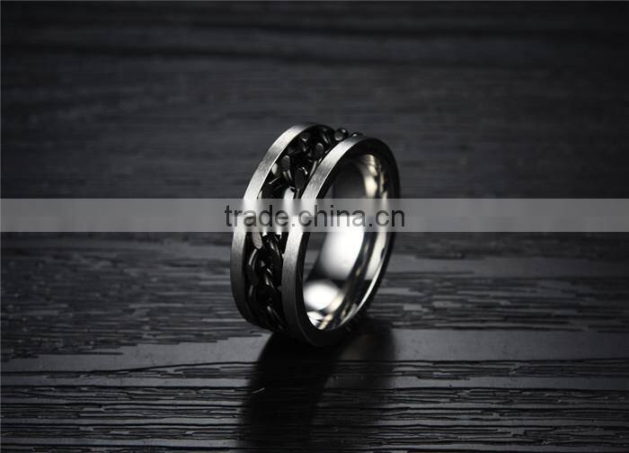 2016 new man accessories stainless steel ring fashionable gay ring men