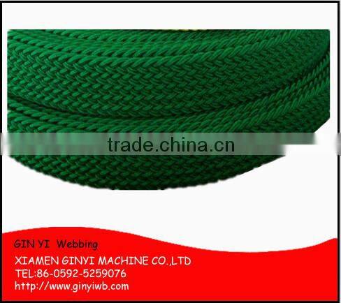 Wide Braided Elastic Stretch Belt