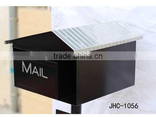 JHC-1056/Stainless steel mailbox/wall mounted stainless steel mailbox