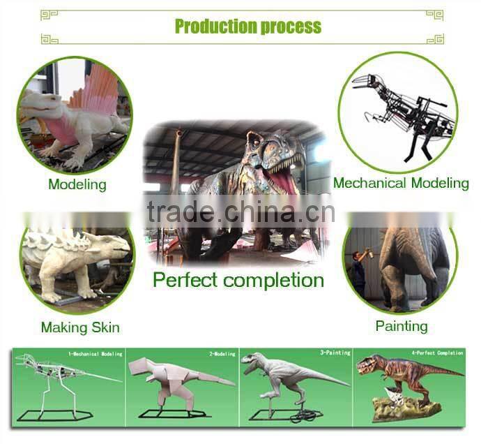 Playground cartoon characters fiberglass statue for kids