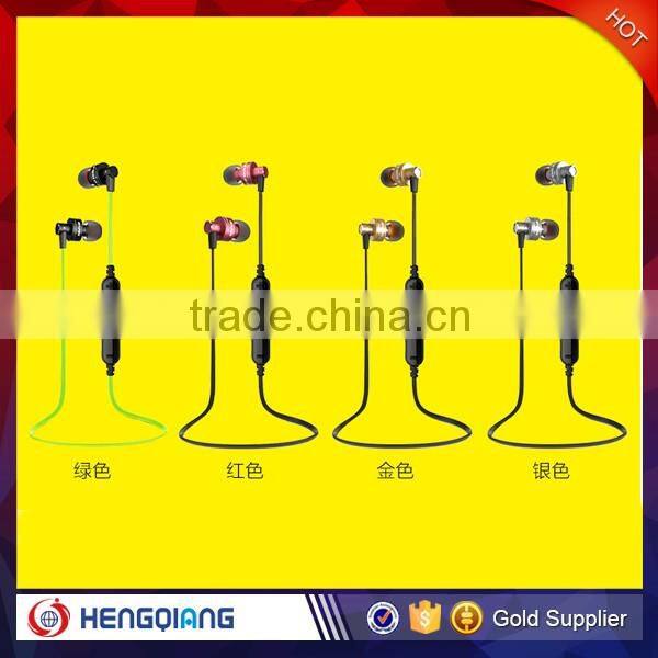 2016 July Fashion wireless V4.0 sport earphone, earphone for sport