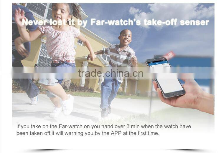 GSM GPRS GPS Locator Tracker Anti-Lost Child Guard for IOS Android Smart Kid Wrist watch