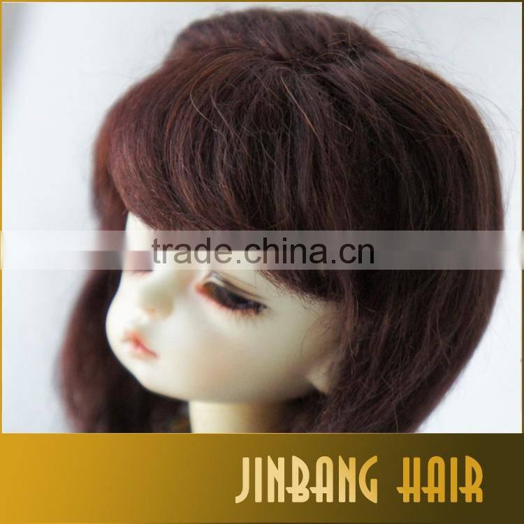 BJD Doll DIY Wire Handmade Curly Wigs Hair Curls Row Doll Wigs