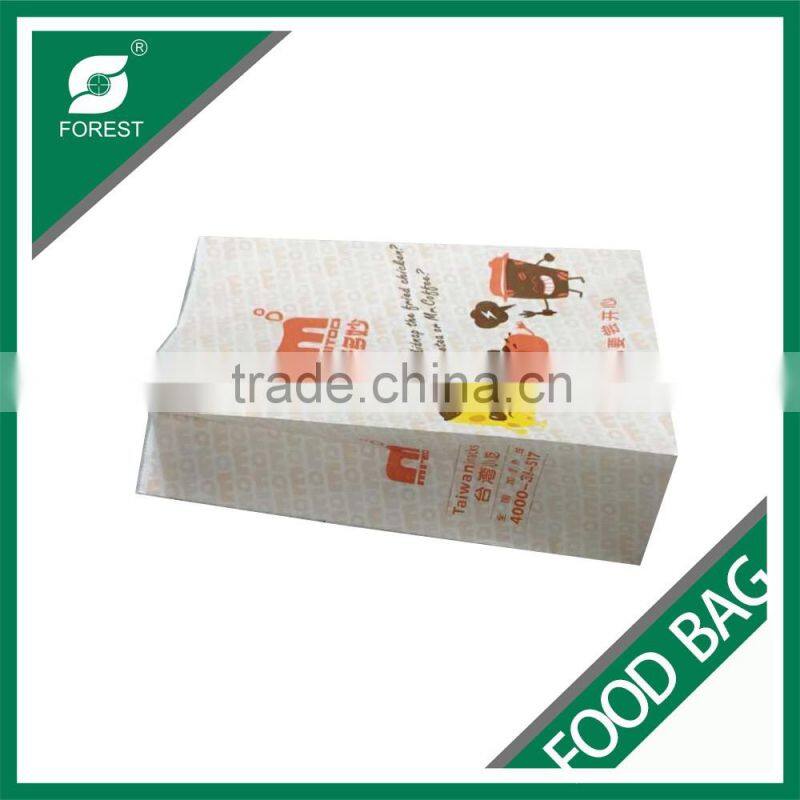 fancy printing paper bag for packing food in China mainland