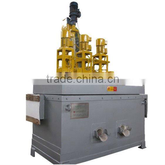 stationary 3 rotors molten aluminium in-line degasser