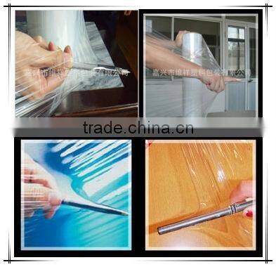 100% New Clear Virgin Raw Material Hand and Machine Grade LLDPE Stretch Film
