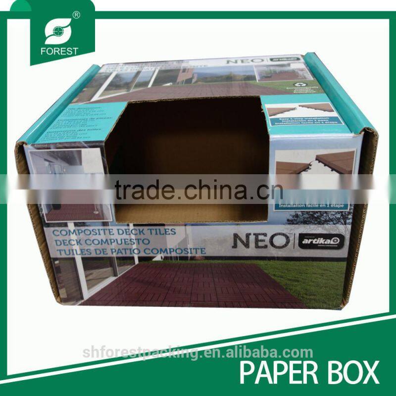 FULL COLOR PRINTING FOLDABLE DISPLAY BOX LUXURY