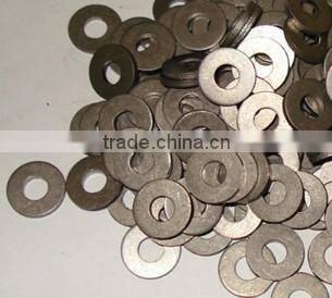 China mainland all atandard size Factory carbon steel thin flat washer DIN125