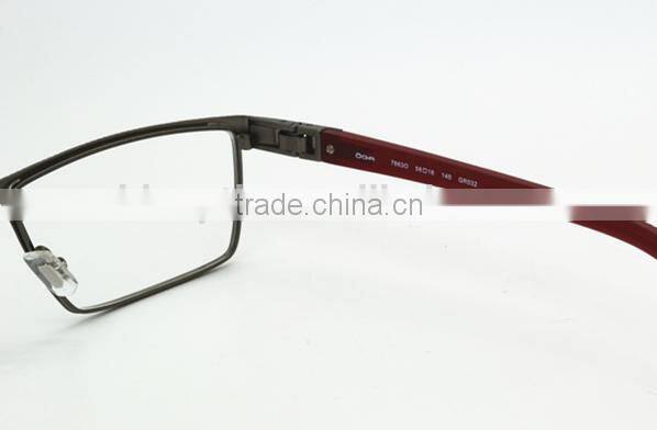 top quality custom logo man metal optical eyewear spectacles