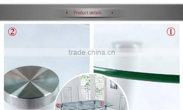 French fashional fancy glass coffee table